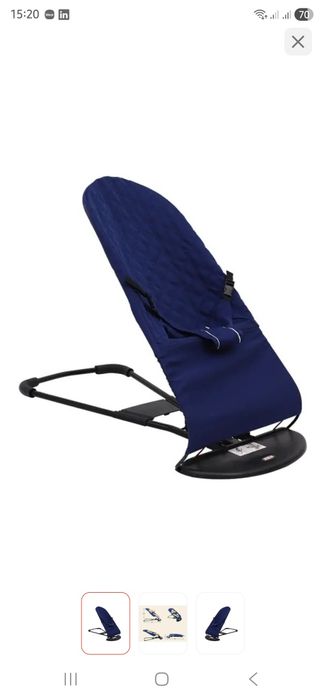 Кресло шезлонг для новорожденных