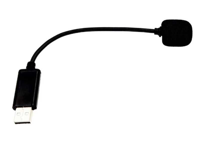 USB микрофон, подходящ за лаптоп, настолен компютър и ноутбук