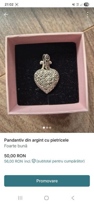 Vand bijuterii din argint