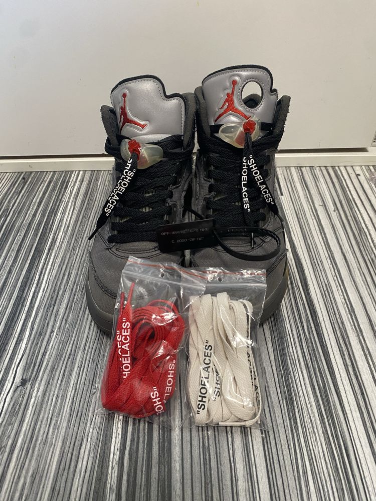 Jordan 5 Off White
