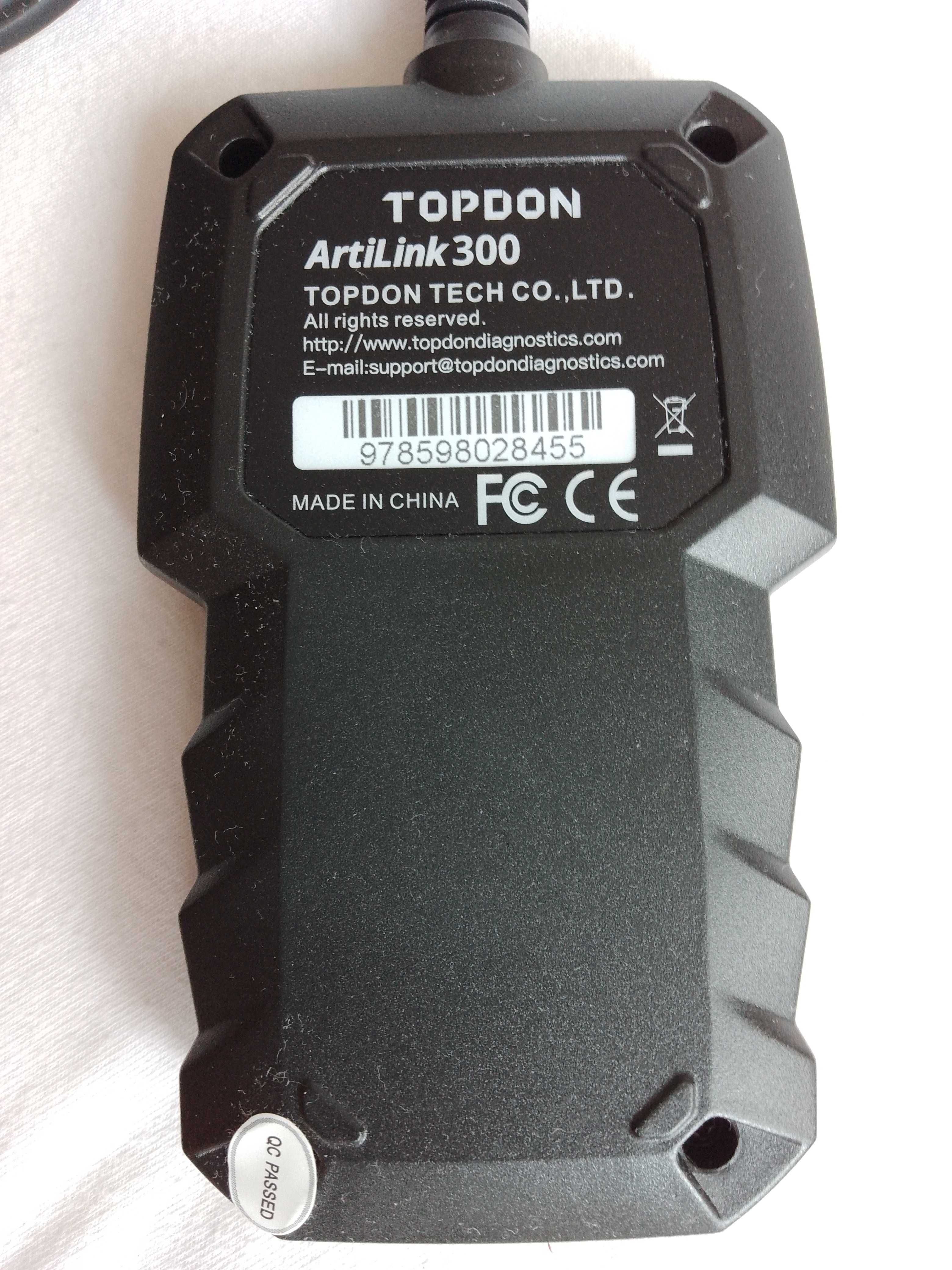 TOPDON ArtiLink300 OBD II Tester Diagnoza masini SUA, Asia, Europa