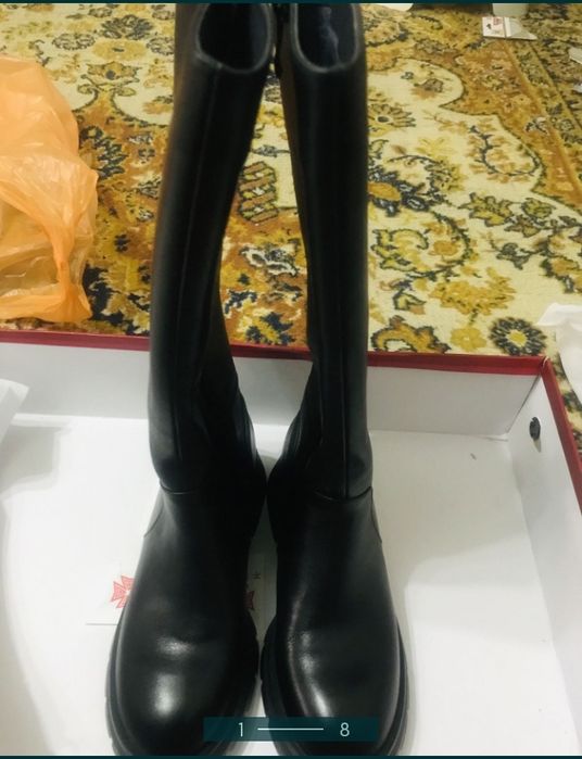 Продам сапоги 36 размера, но они большемерят примерно подойдут 37-38 р