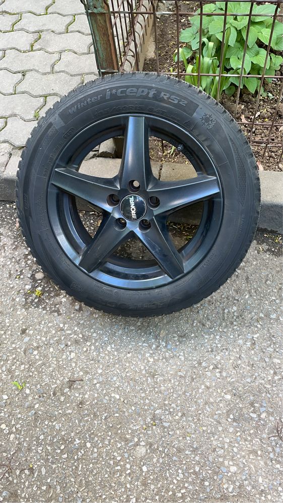 Jante 15 / RONAL R41 + cauciucuri m&s Hankook