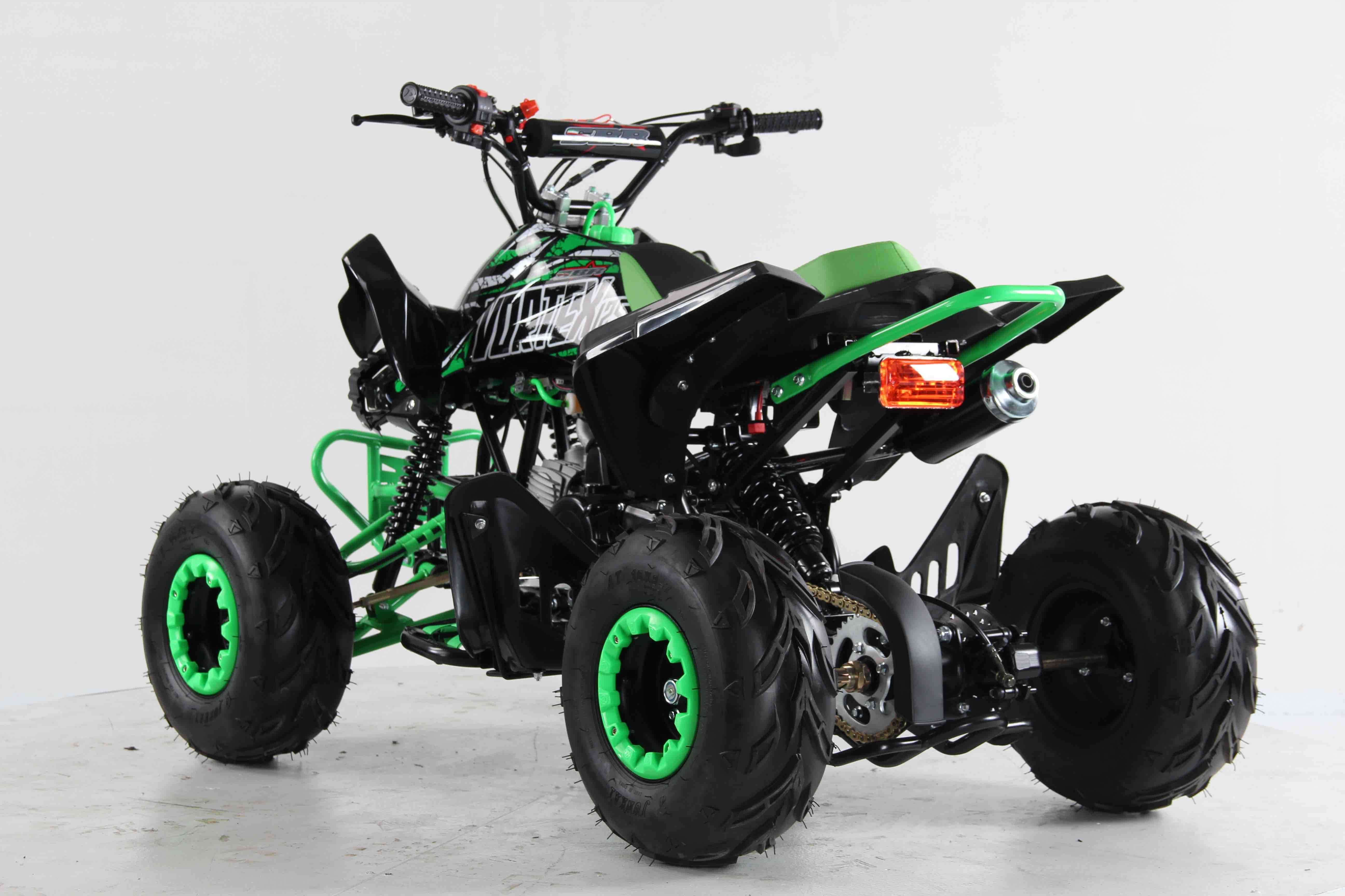 Atv SBR Vortex 7" 125cc 4T benzina negru/verde