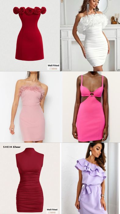 Дамски рокли (Zara, Bershka, Trendyol)