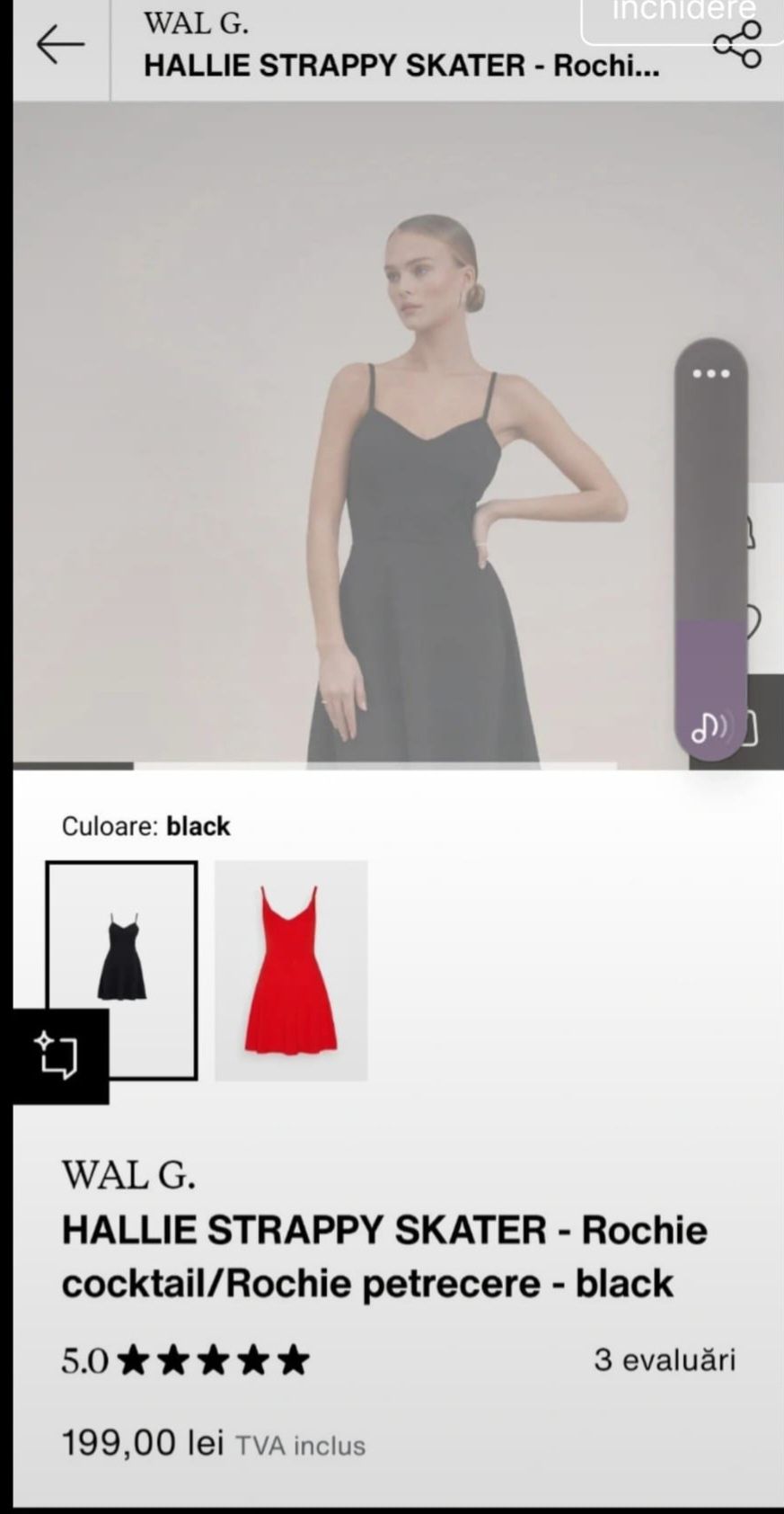 Rochie scurta xxs 32