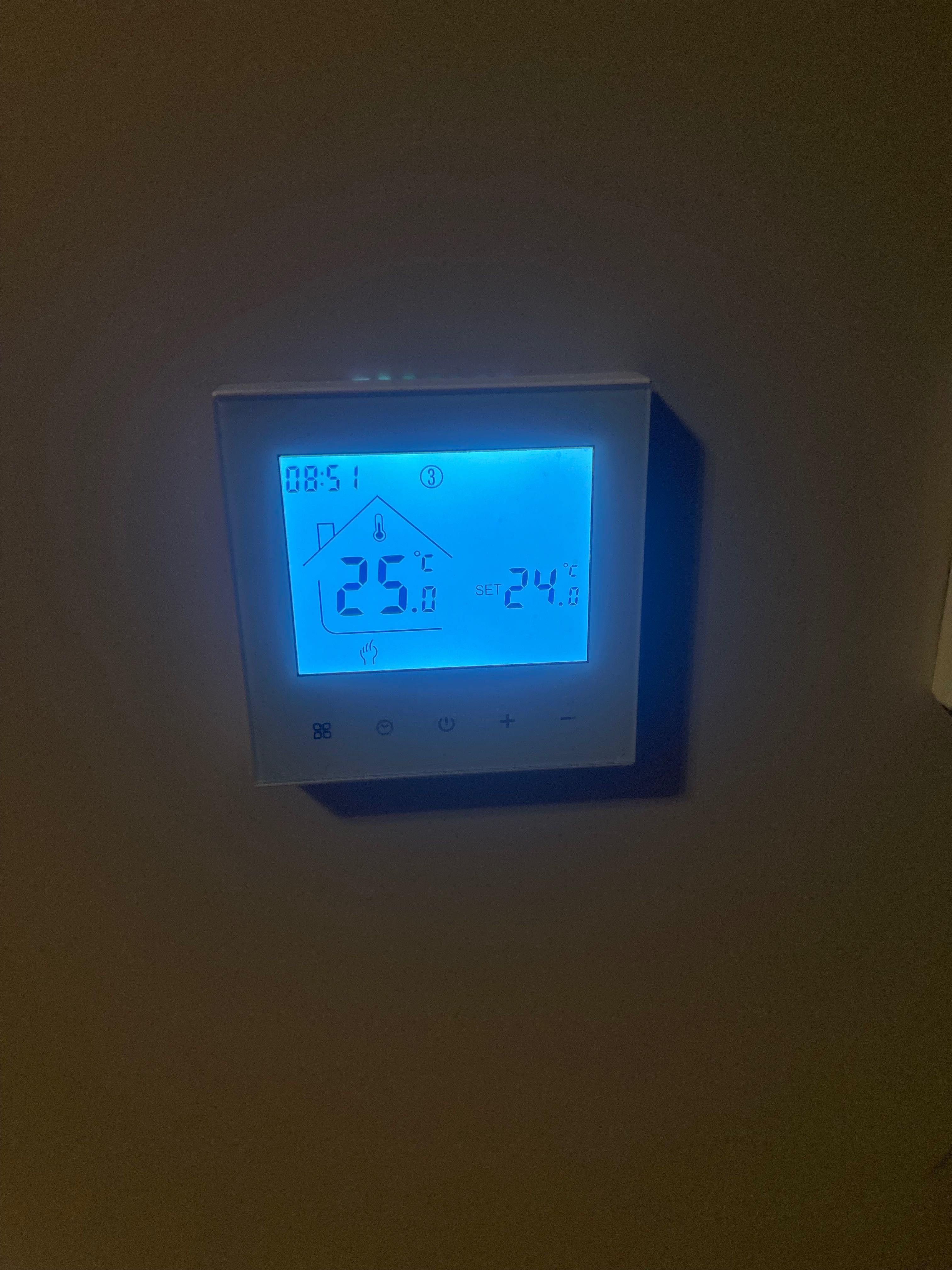 Wi-Fi термостат за подово отопление/котел Touch screen,Smart Home