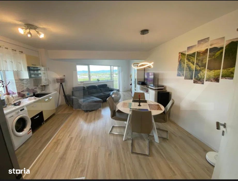 Apartament modern 2 camere , 55mp- Sanpetru