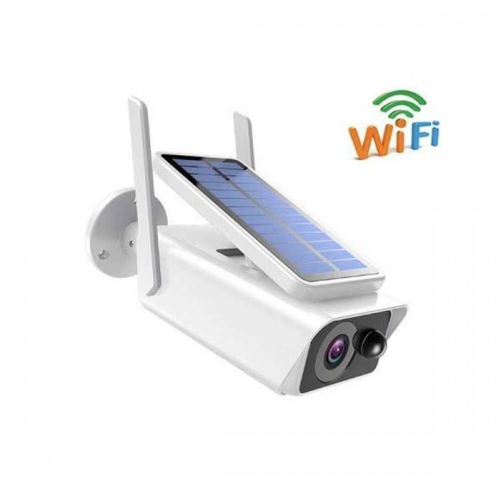 Camera de supraveghere IP Wireless HD cu panou solar