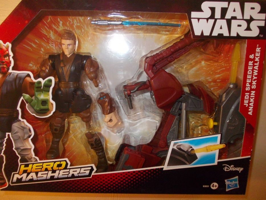 Figurina Hero mashers si vehicul Star Wars - Darth Maul - starwars