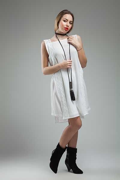 Compleu Top cu Fusta, Nicoleta Obis, panza bumbac, marimea S/M, nou