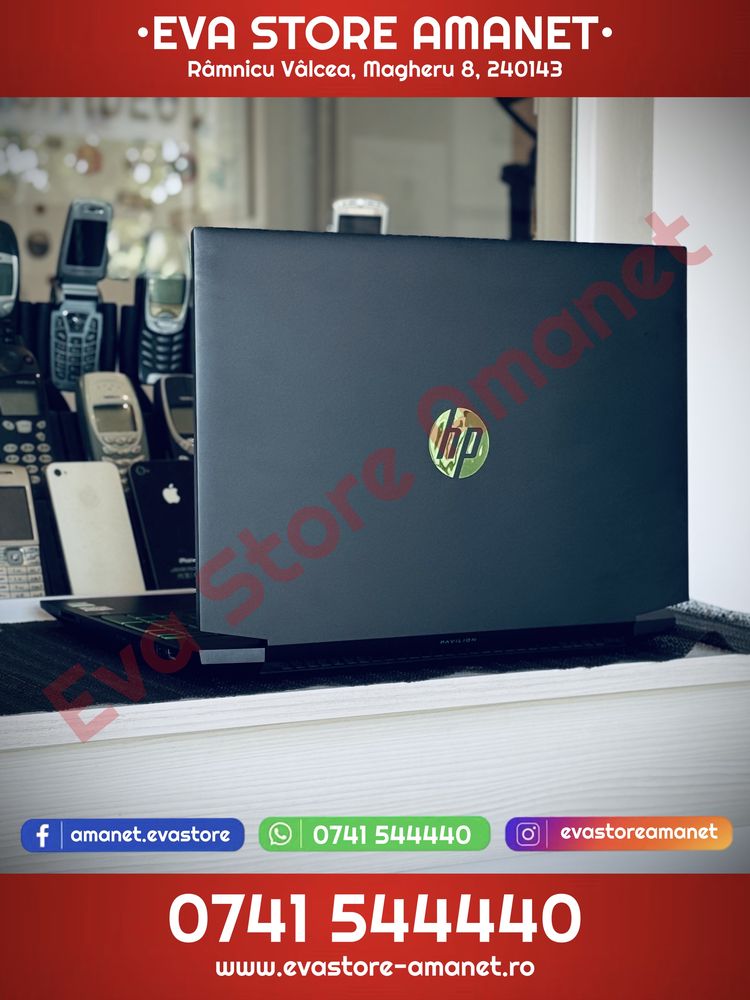 Laptop HP Pavilion Gaming AMD Ryzen 5 256GB 8GB RAM nVidia GTx 1050