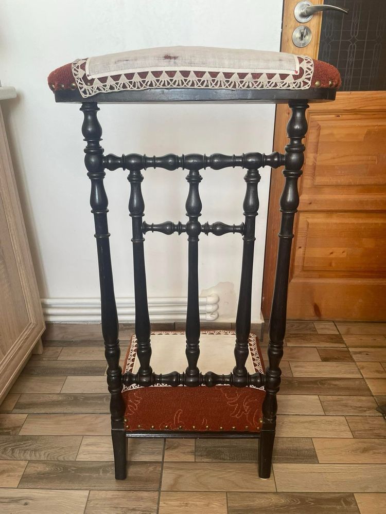 Vand scaun de rugaciune (pre dieu) francez sec. XIX-XX