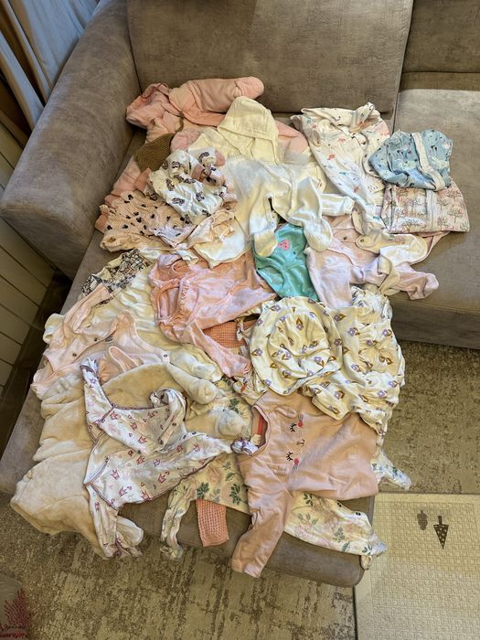 Детская  одежда с рождения до 3 месяцев