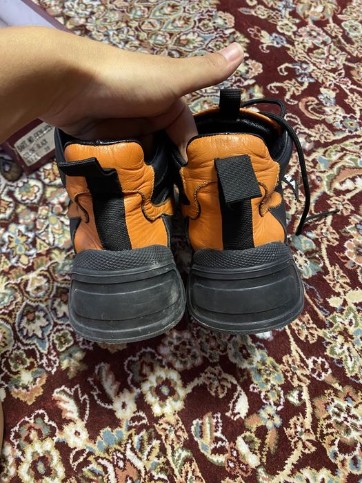 Кожаные ботинки на мальчика