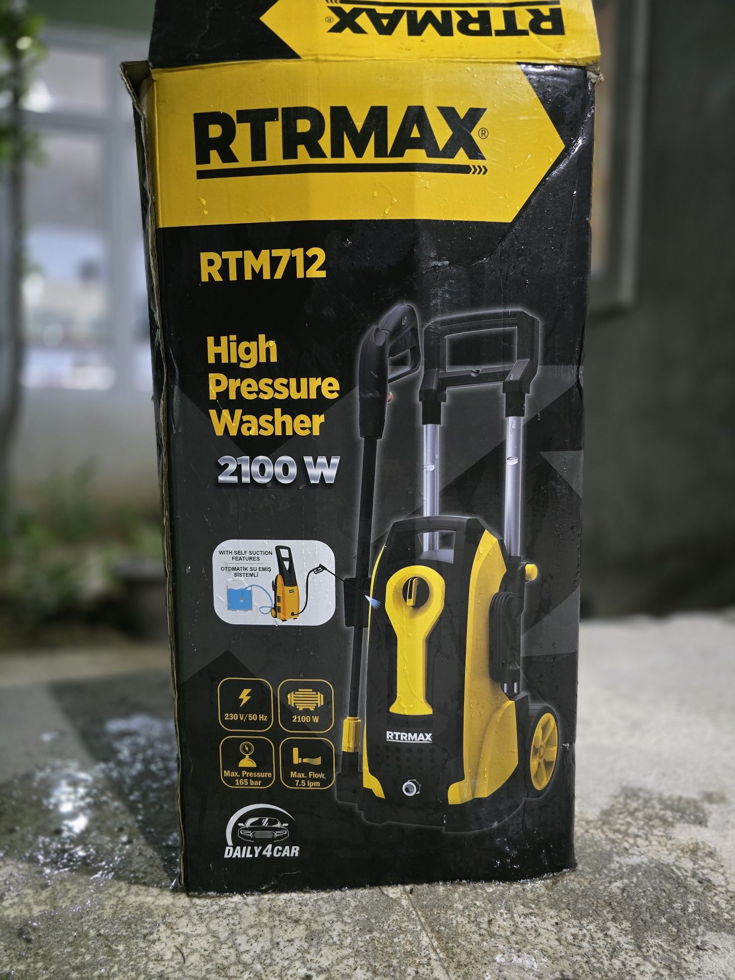 Минимойка RTRMAXX 165bar