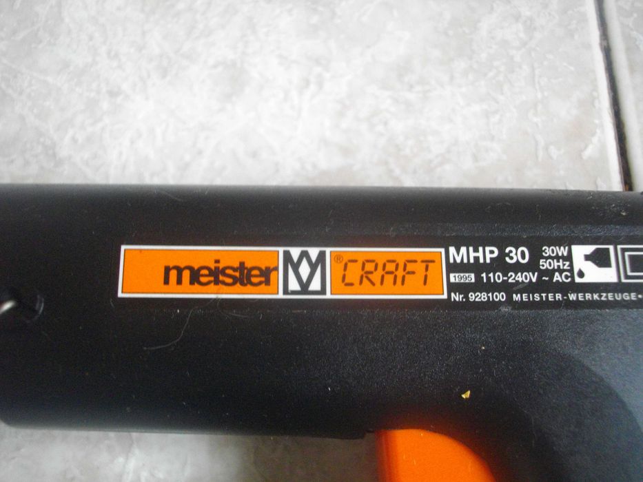 Немска Лепачка Meister Топло Лепене Силикон/Нова Лепачка Тръби 20-32мм