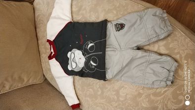 Комбинезон, костюм детский, штаны и кофта, комплект, теплый