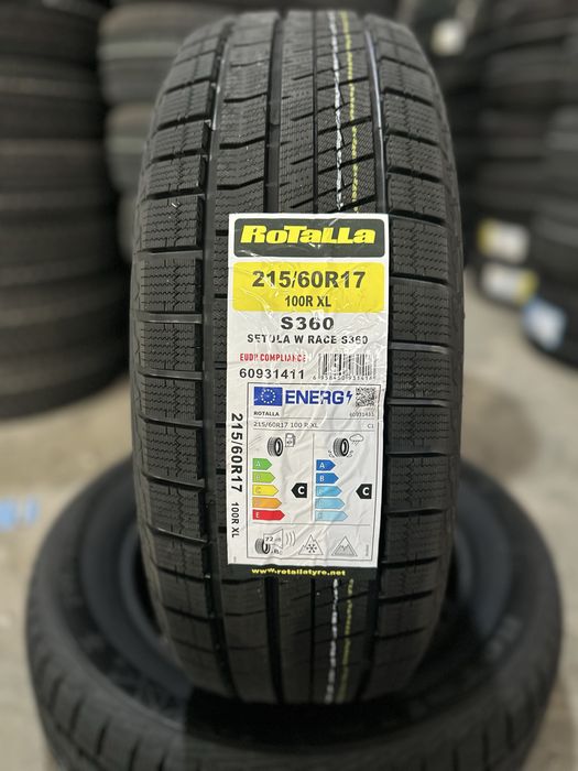 Нови Зимни Гуми ROTALLA SETULA S360 215/60R17 100R XL НОВ DOT 2156017