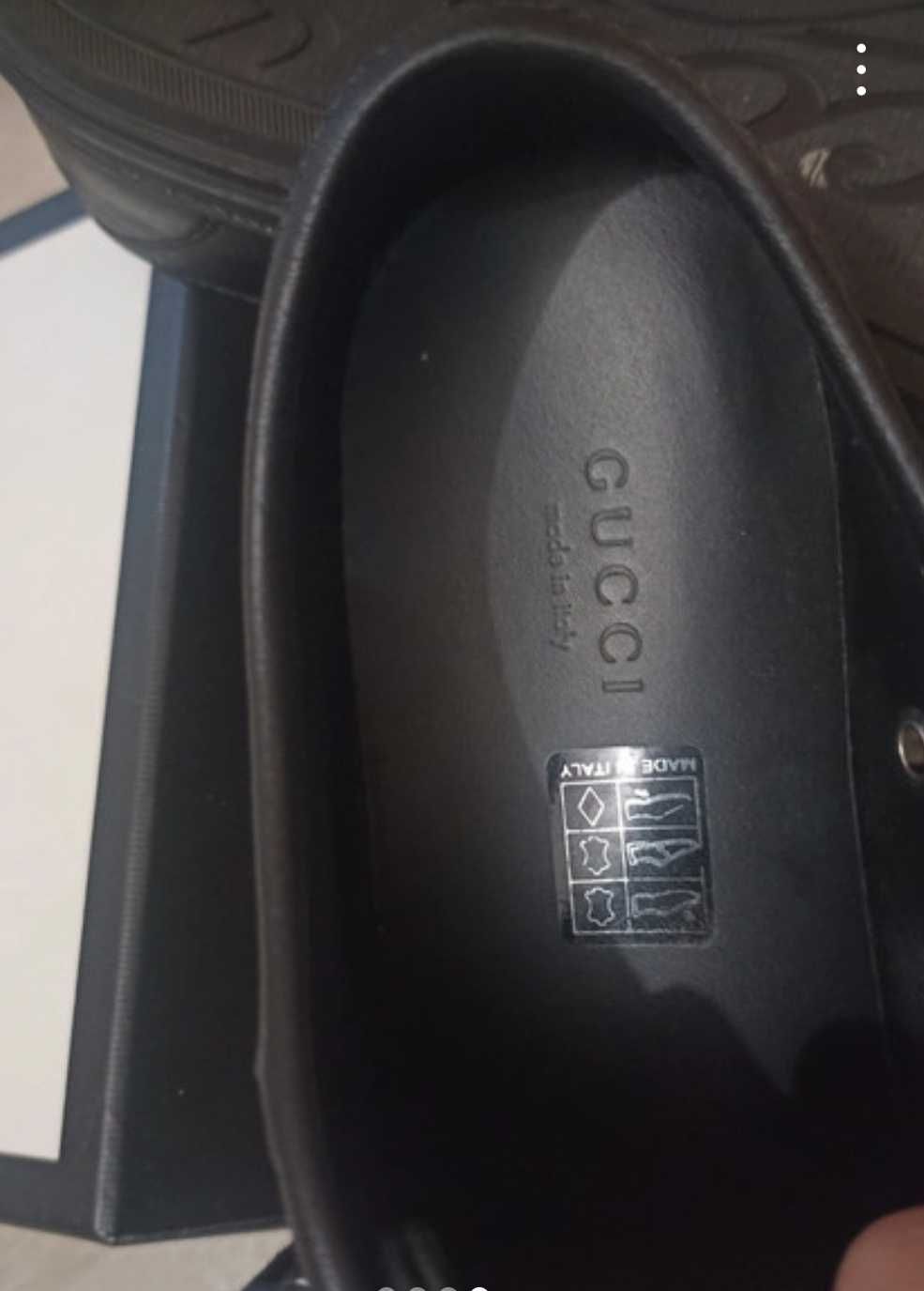 Pantofi comozi Gucci, Piele de calitate, nr 37