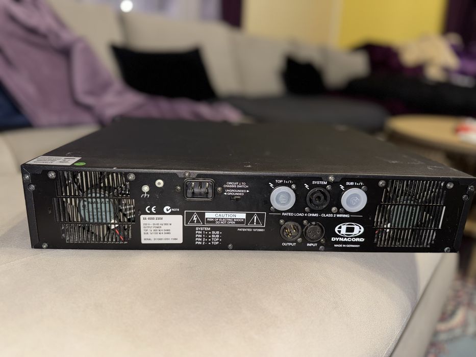 Vand amplificator putere Dynacord Xa4000 original lx xa2 fbt ev rcf