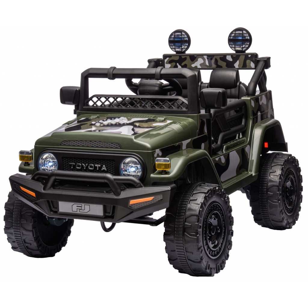 Masinuta electrica 1-5 ani Toyota Cruiser FJ R. Moi scaun Piele Camo