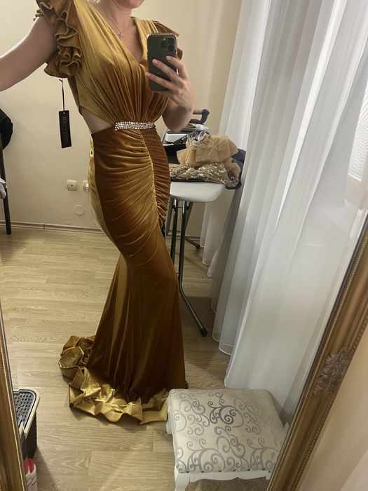 Rochie de seara din catifea