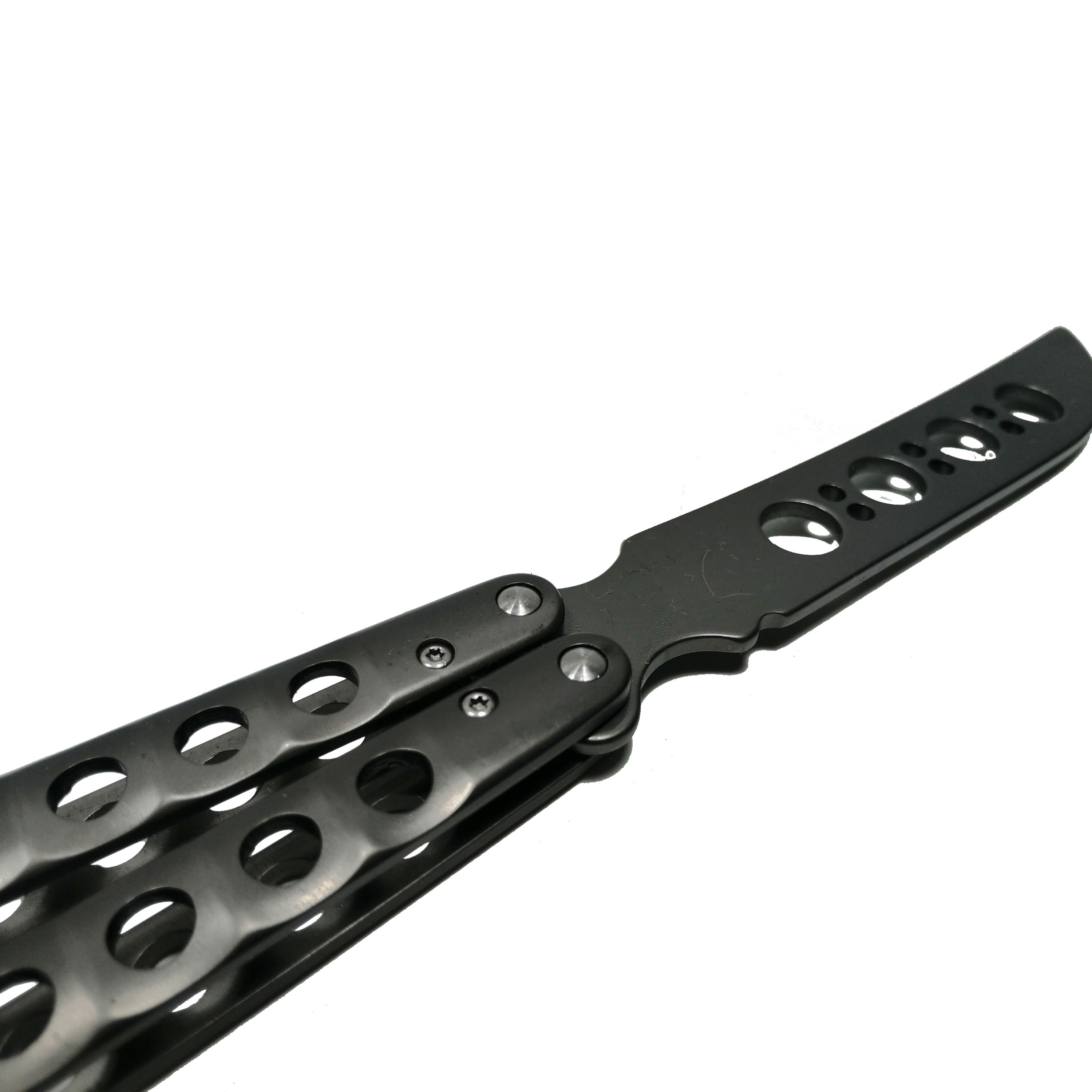 Cutit, Briceag fluture, Grand Grey, pentru antrenament, 27.5 cm