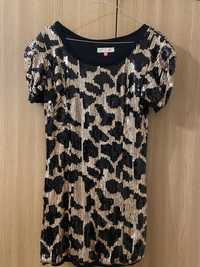 Rochie paiete animal print