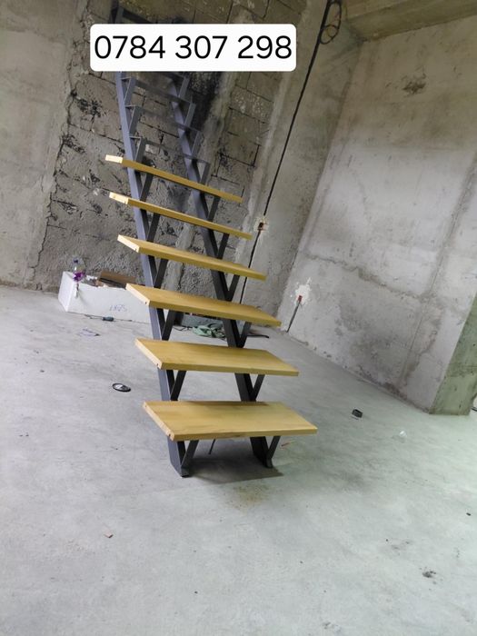 Confectionam scarii metalice zincate exterioare și pentru incendii , p