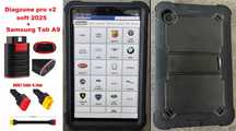Thinkdiag Diagzone pro v2 update 2025 + tableta noua Samsung Tab A9