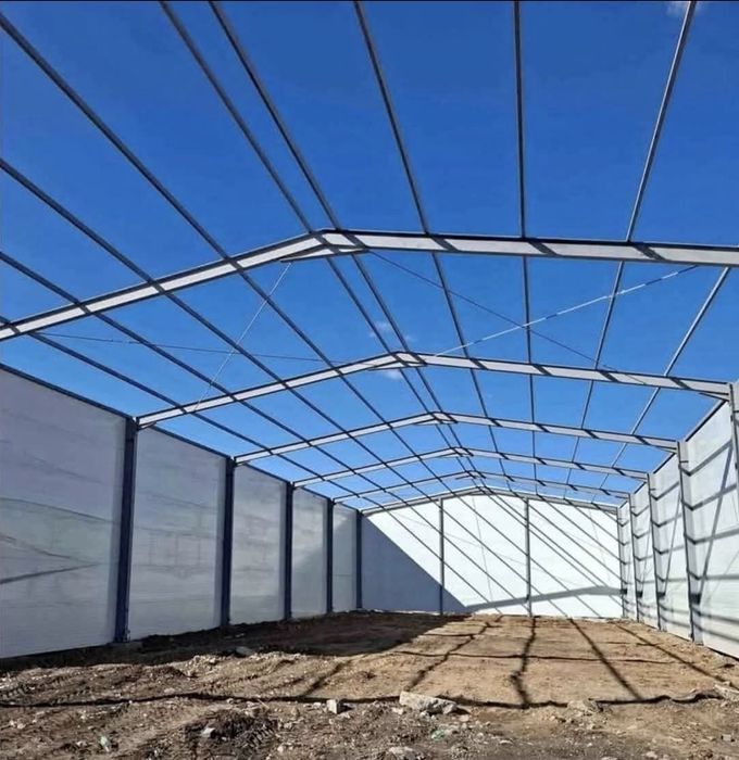 Vand structura metalica din stoc 13x25x4m