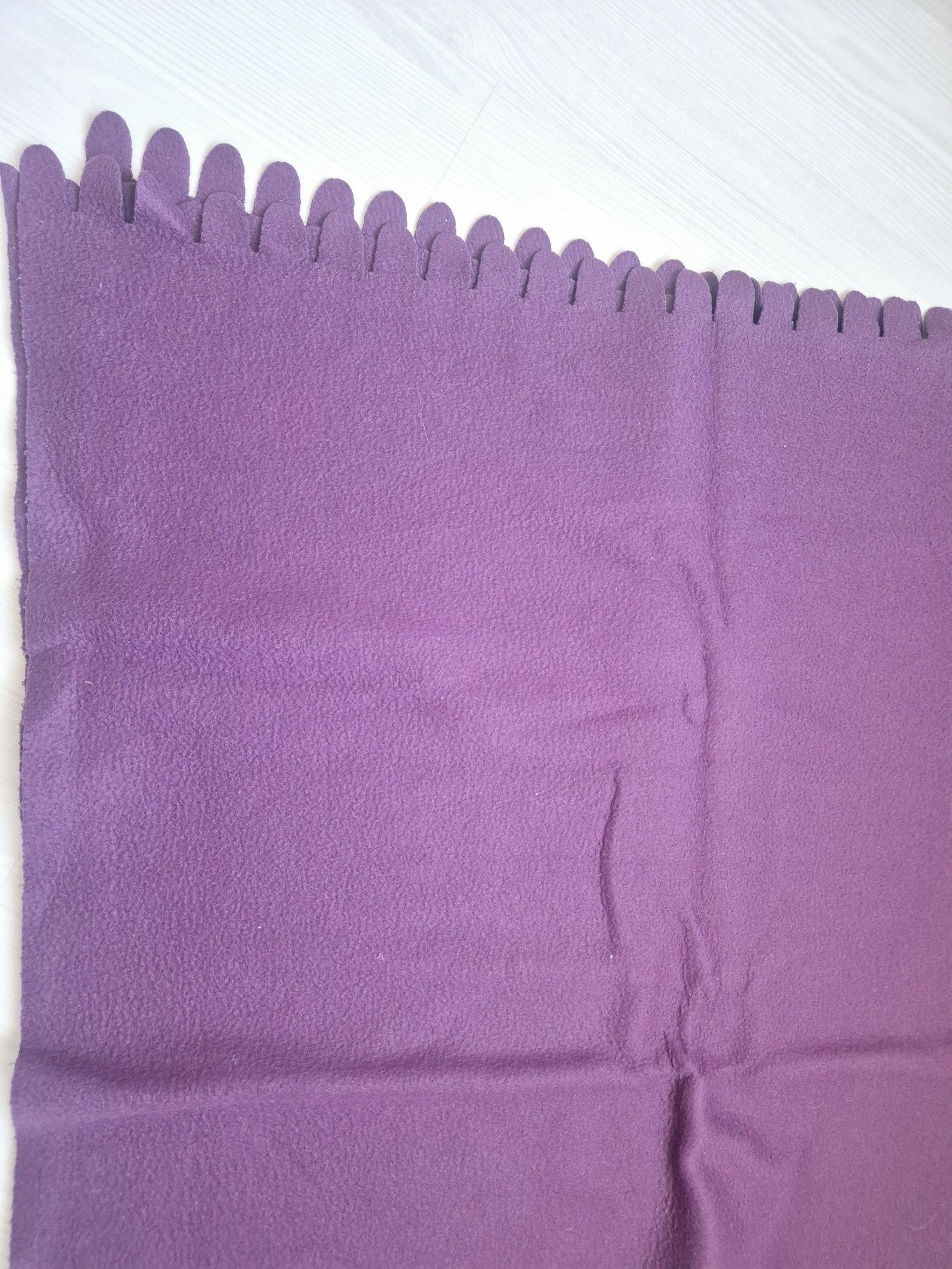 Set 2 paturi fleece, mov, 130 ×170