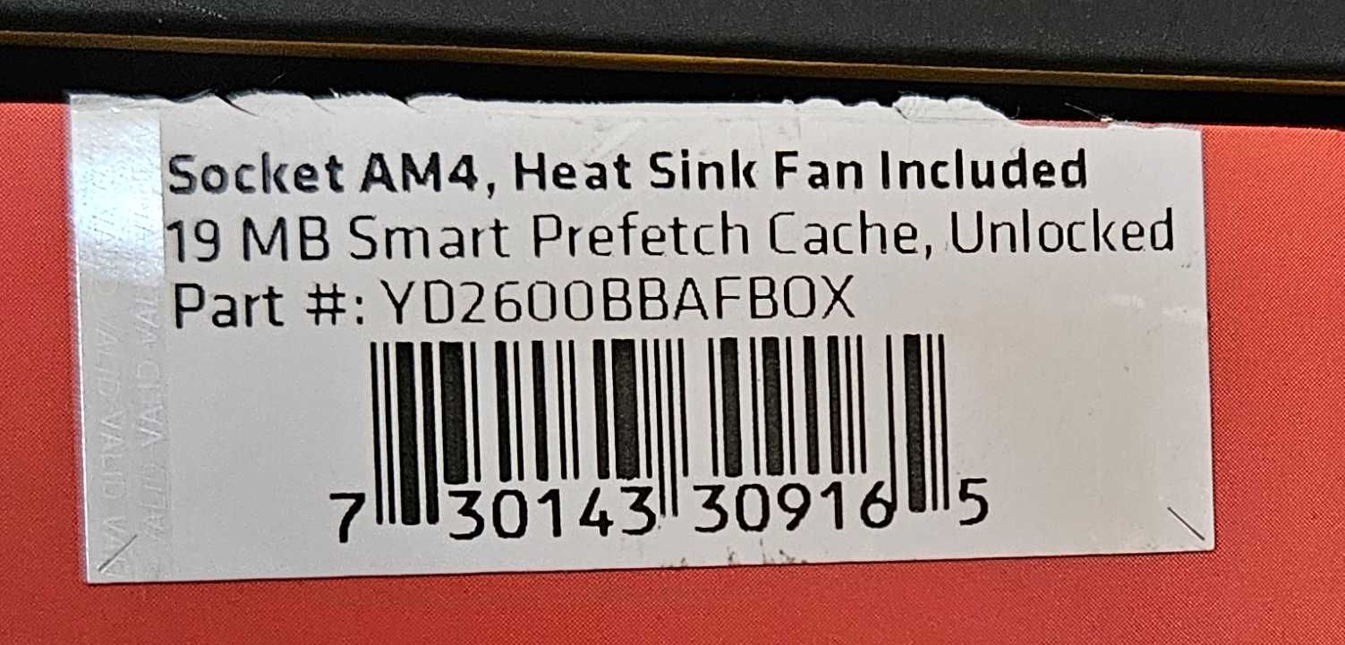 AMD Ryzen 5 2600