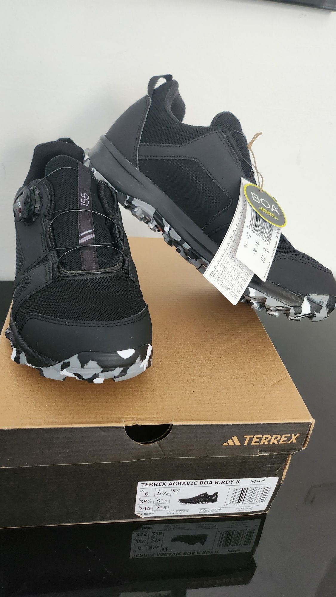 NEW Adidas Terrex agravic Boa N38 2/3
