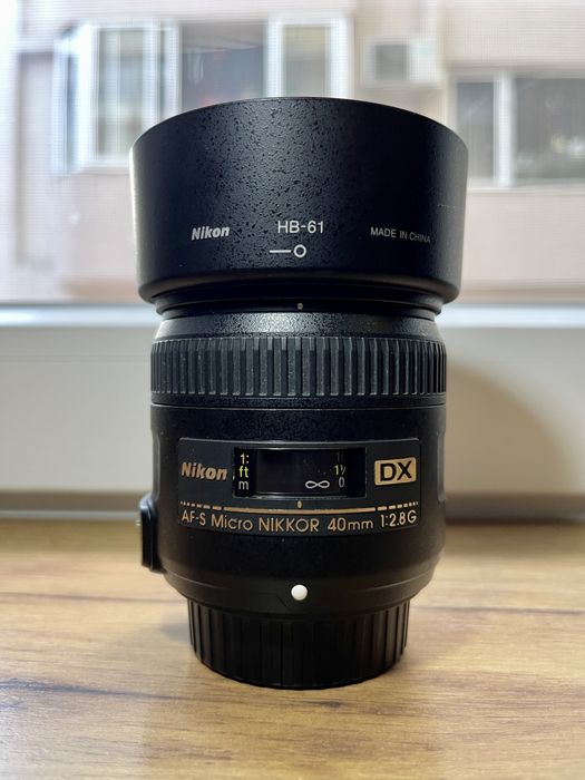 Макро обектив Nikon AF-S DX Micro Nikkor 40mm f/2.8G