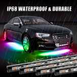 Set Benzi Led Symphony Neon cu Aplicatie Bluetooth Tuning Lumina sub