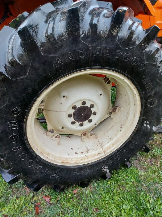 Tractor Fiat 640 DT DTC original anvelope radiale noi stare impecabilă