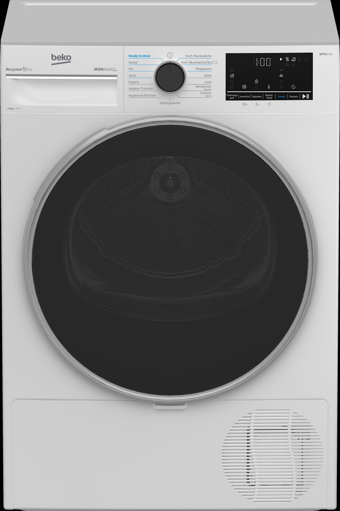Сушилня с термопомпа BEKO B5T4824IF, 8 кг.