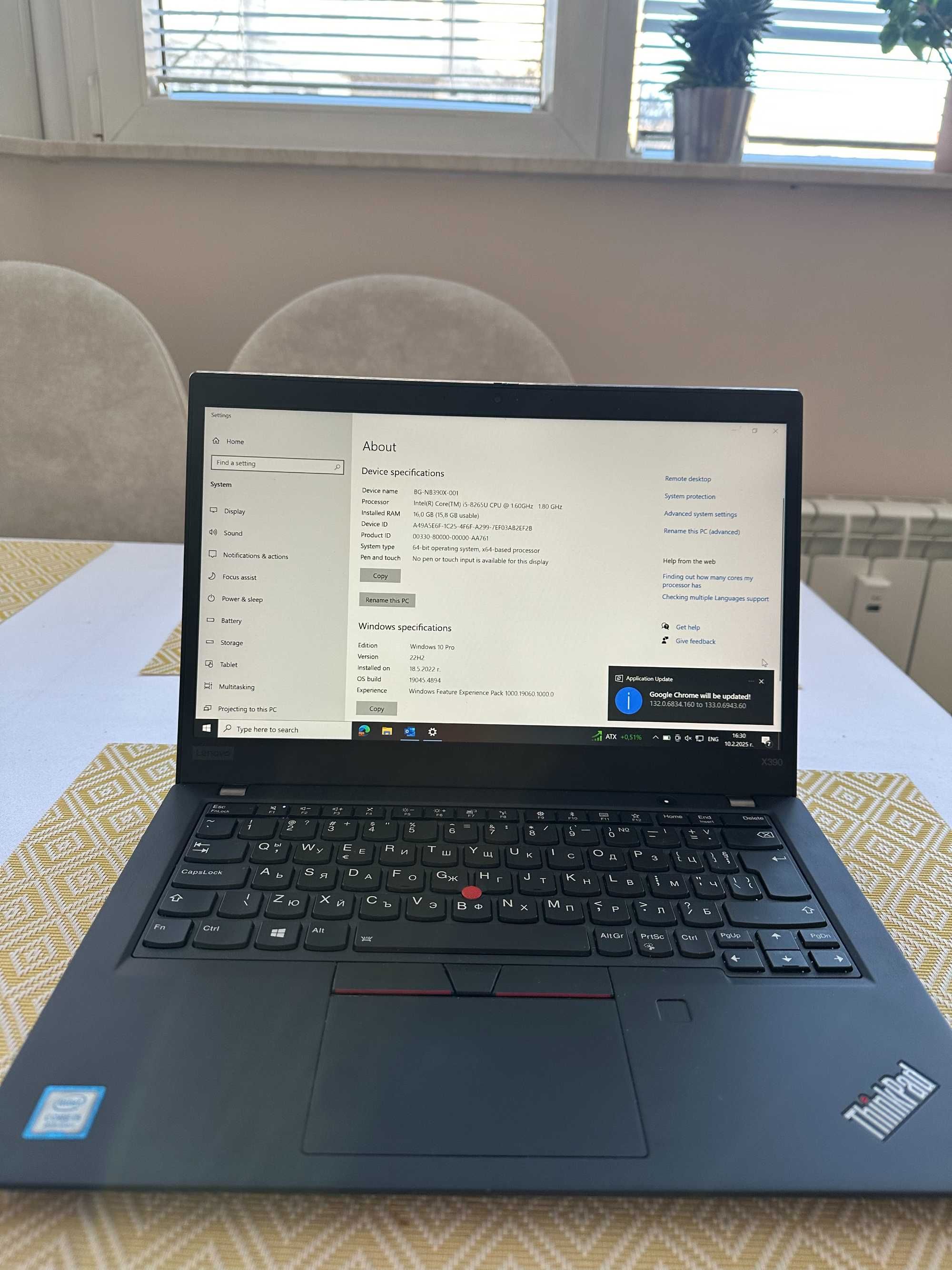 Lenovo X390 - ThinkPad