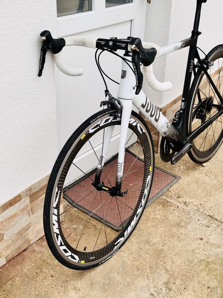 Cursieră CARBON ROSE XEON CW,jante carbon Mavic COSMIC SL,full ULTEGRA