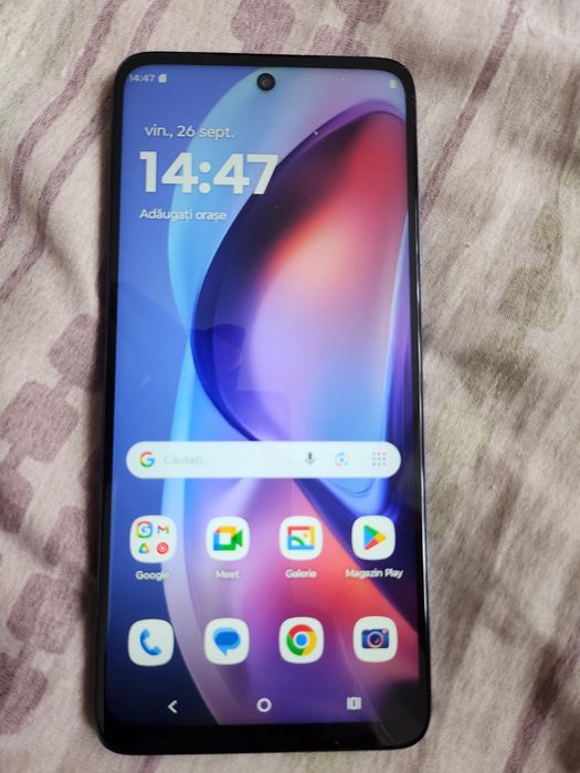 Motorola e15 nou 4/64gb android 14 dual sim liber de rețea  perfect ok