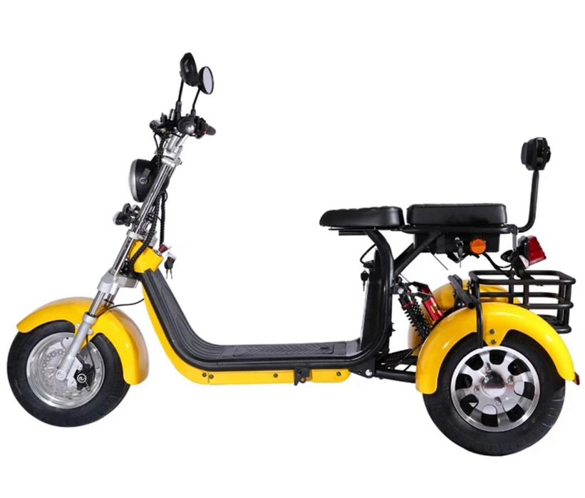 Scuter electric cu 3 roti nou varianta