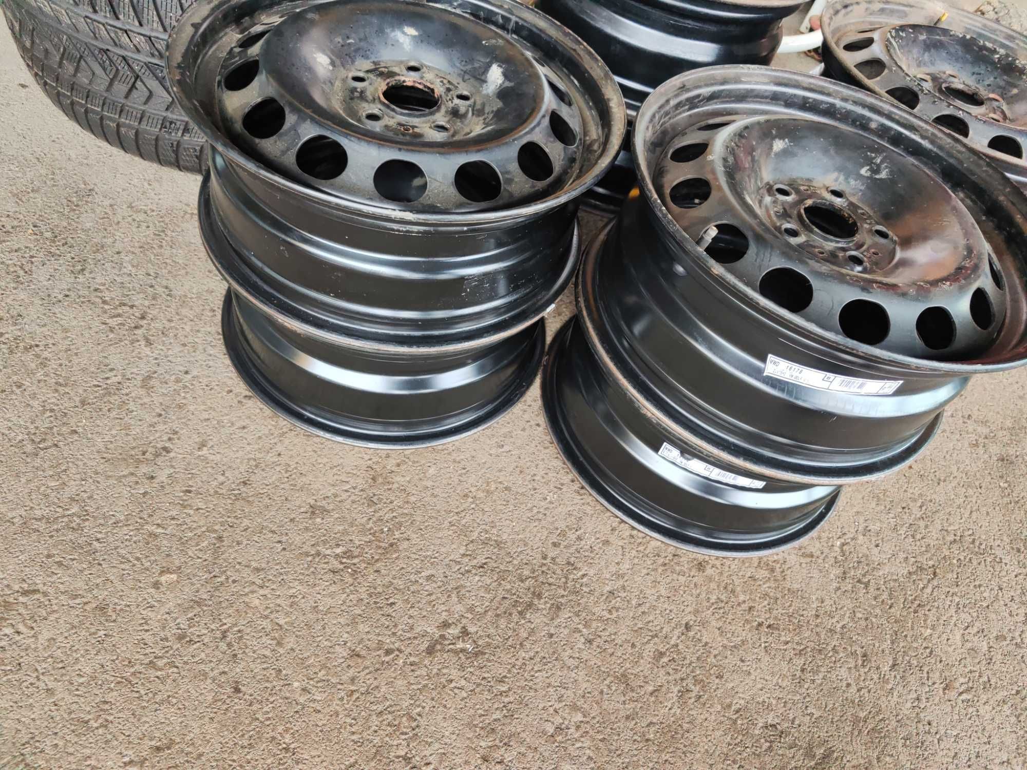 4бр.железни джанти 5x112 за VW, Audi 16цола