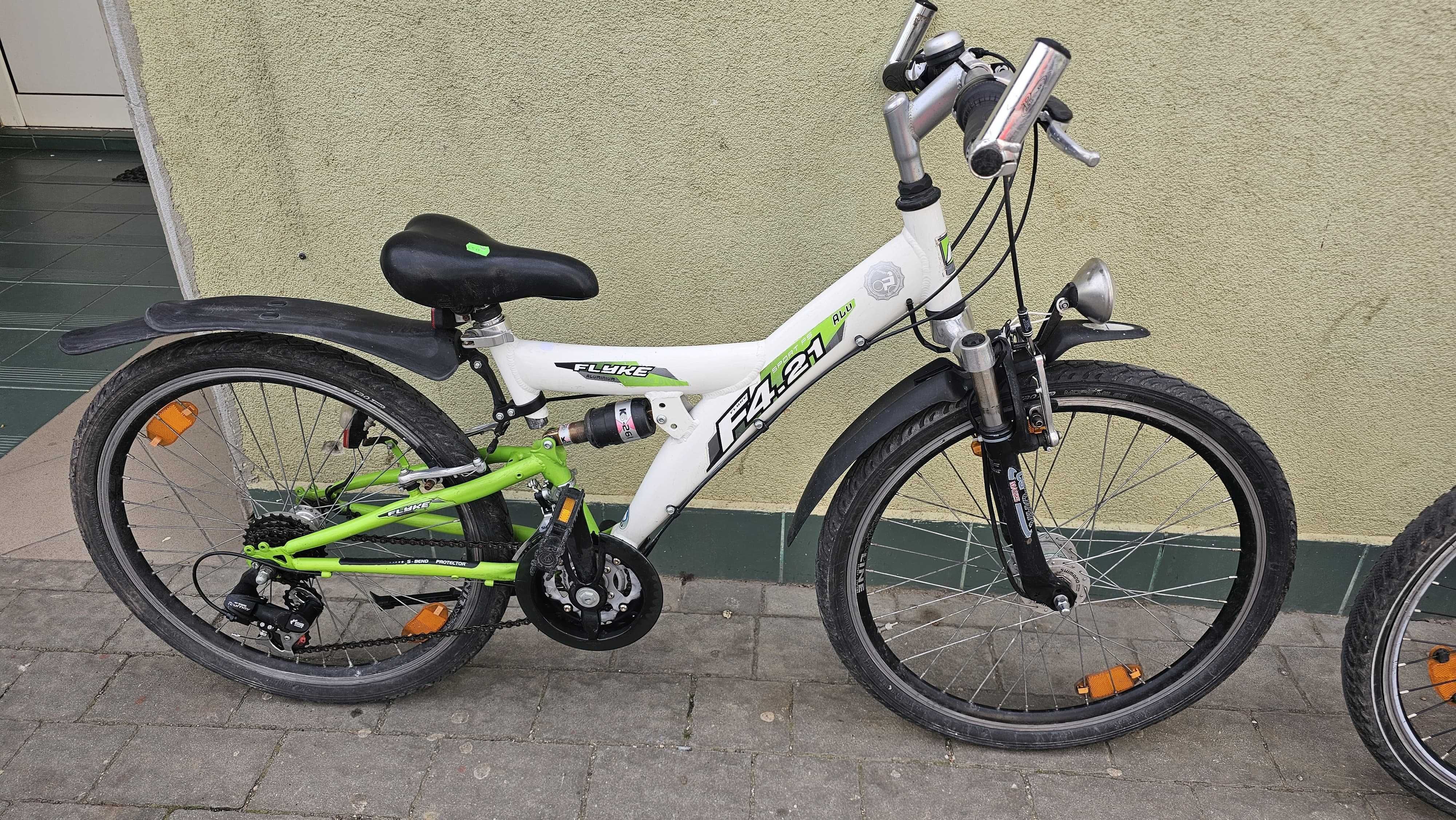 Biciclete 24" Aluminiu SH Ful Suspensie sau cu viteze in butuc Elvetia