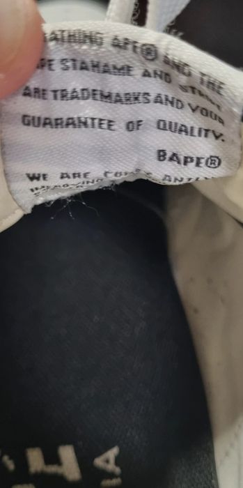 Adidasi A Bathing Ape BapeSta