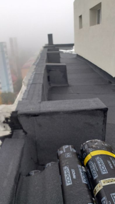 hidro izolații carton bituminos 70 lei m2 materiale și manoperă inclus