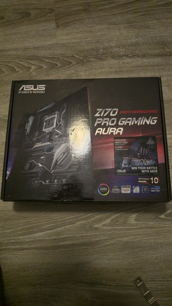 Asus Z170 i7-6700k 16GB Corsair DDR4 3000 CL15 Охладител