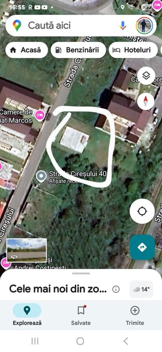 Teren de vanzare cu fundatie pentru constructive P+2