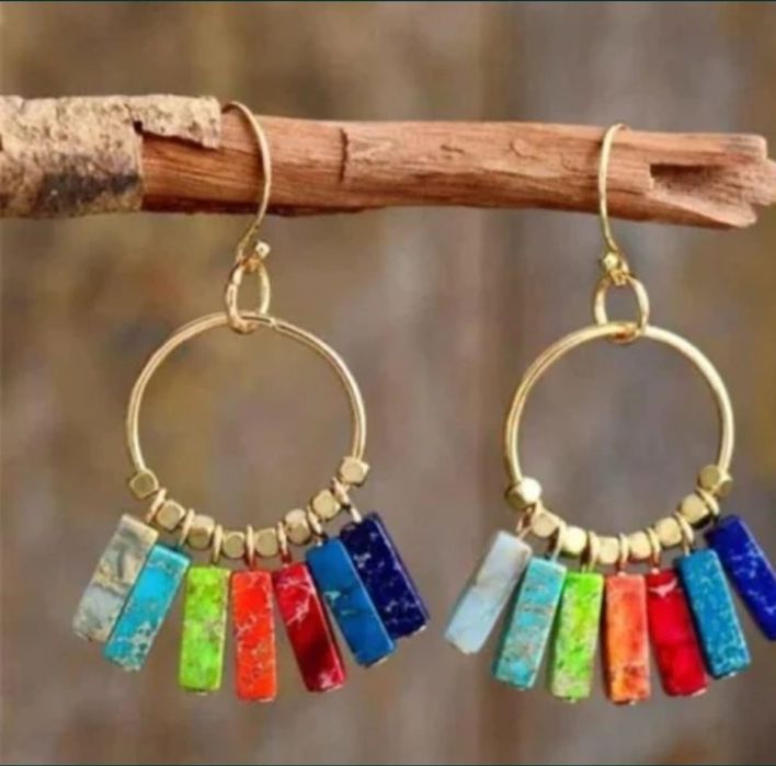 Vând cercei JASP Multicolor